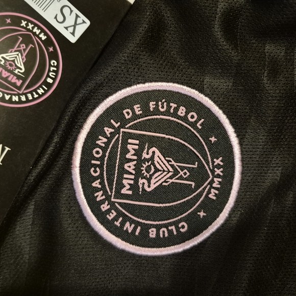 MESSI SOCCER UNIFORM!!!! Kids Black and Pink Sports Matching Set - Picture 6 of 7